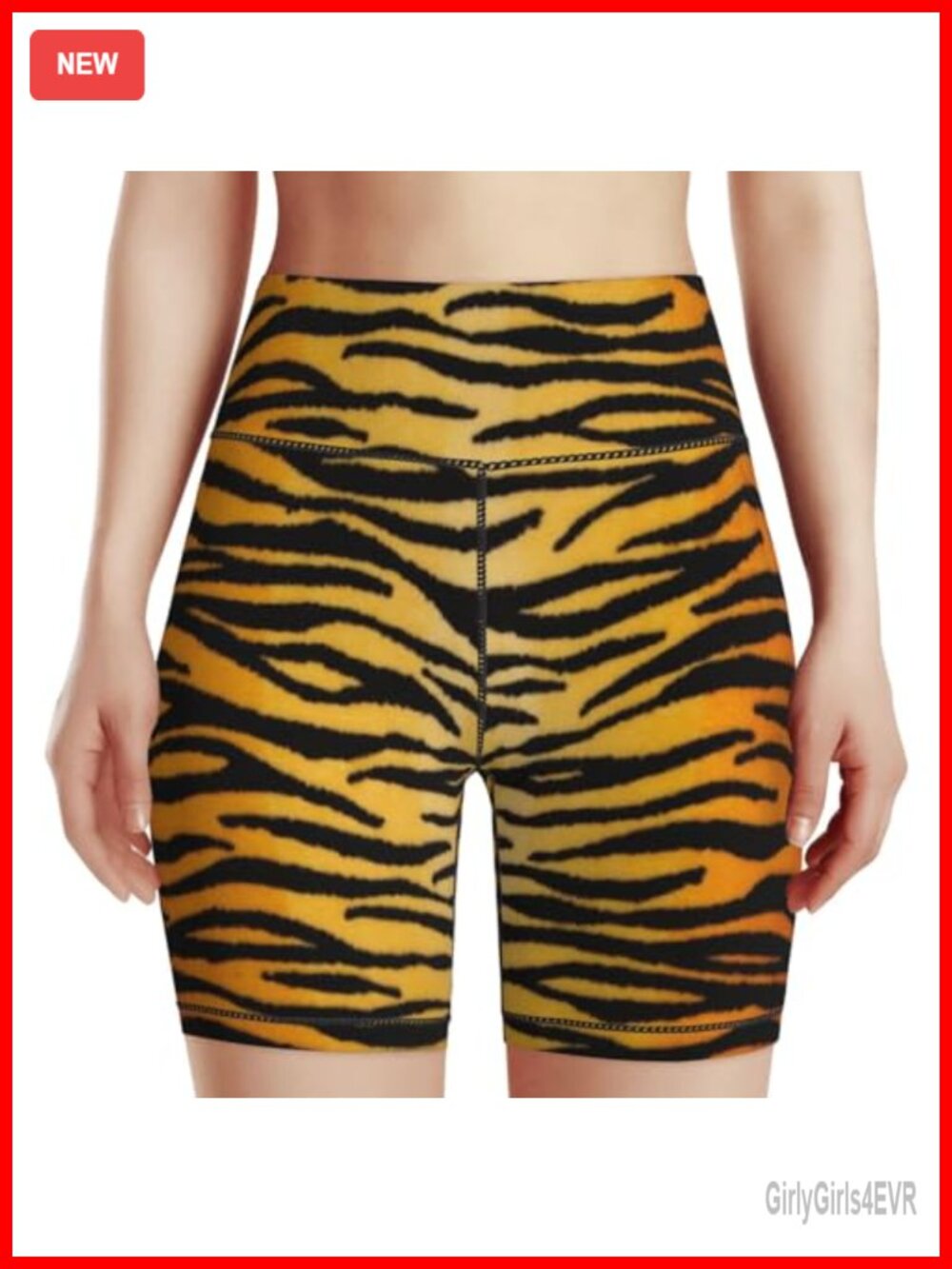 High Waist Biker Shorts Yoga Athletic Tummy Control Stretch